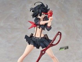 良笑塑美推出《斩服少女》缠流子 变身Ver.1/7手办