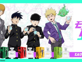 《灵能百分百》推出5种角色香水