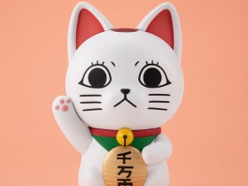 《超自然武装当哒当》高速婆婆招财猫软胶模型