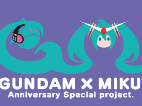 《高达》45周年官方整活 联动初音未来特别神似艺图